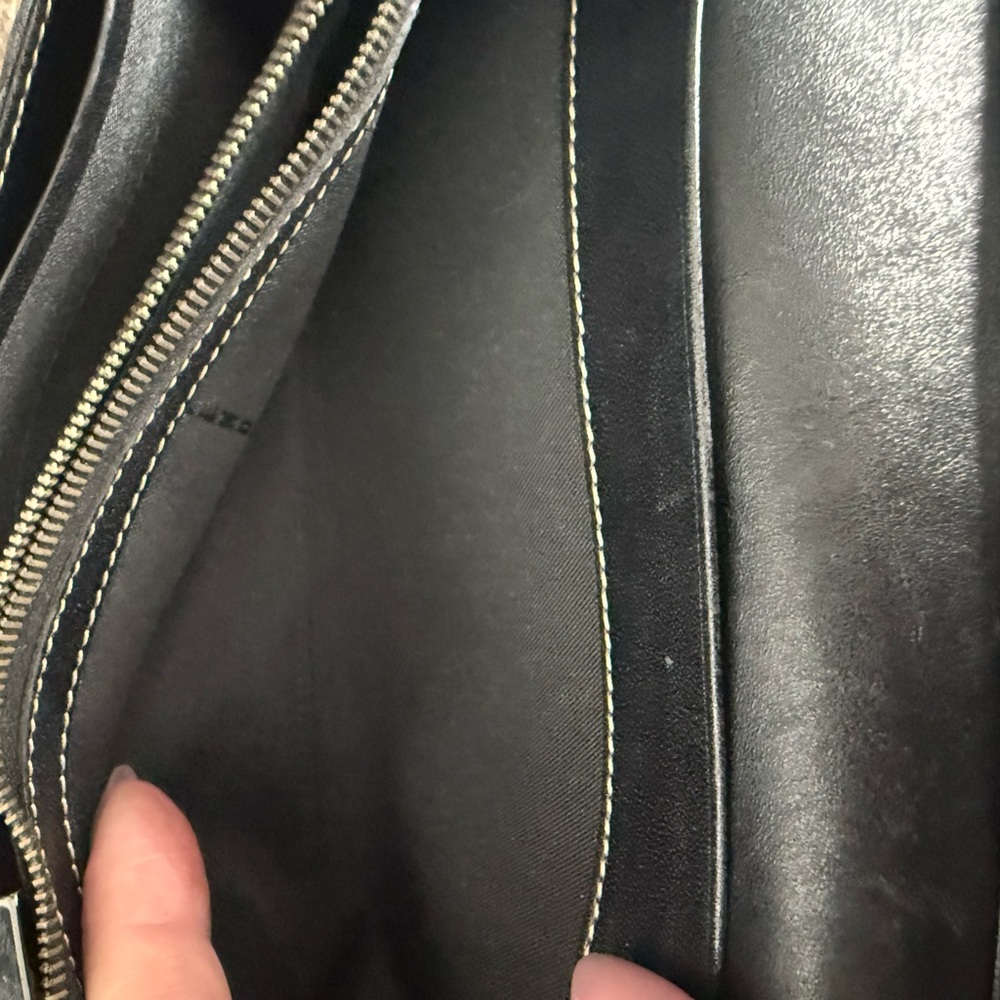 Fendi Zucca Canvas Continental Wallet - Black - Picture 5 of 9